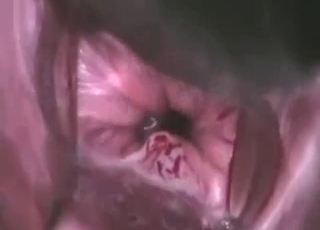 Hymen porn showing a sexy opening up close