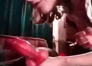 Impressive bestiality with a kinky gal